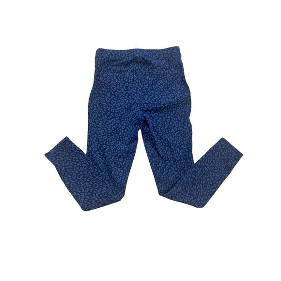 Spanx Leopard Print Legging Pants Blue Size S - Picture 8 of 9